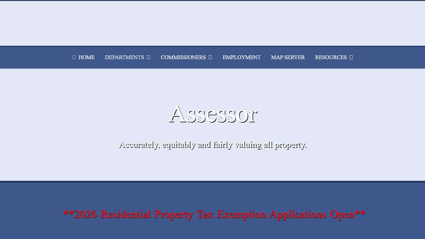 Assessor - Hot Springs County Wyoming